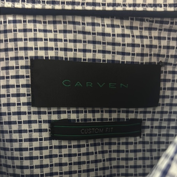 Carven Black and White Casual Button Down Shirt. XL - Picture 2 of 8